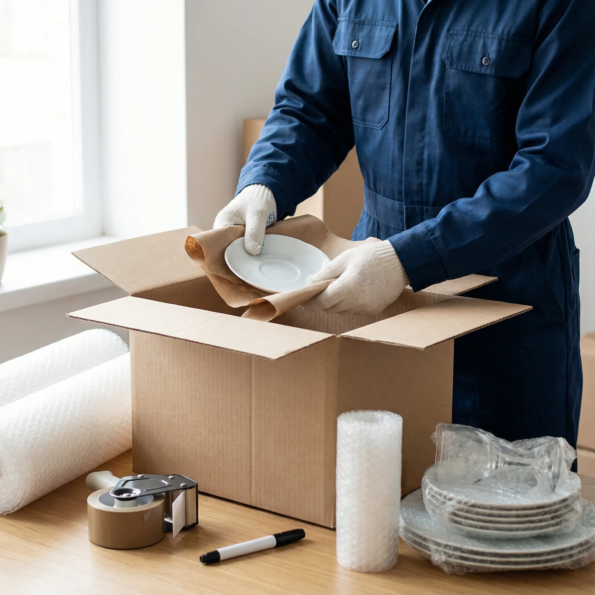 Service de débarras professionnel WexX - équipe en action